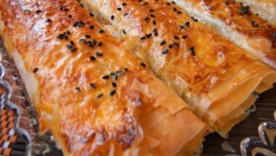 Baklava yufkasından çıtır kol böreği tarifi