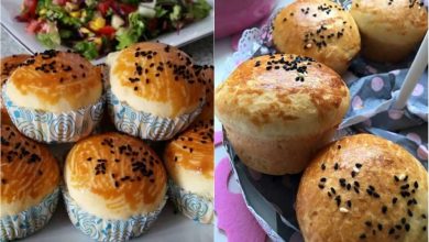 Evde muffin poğaça nasıl yapılır?